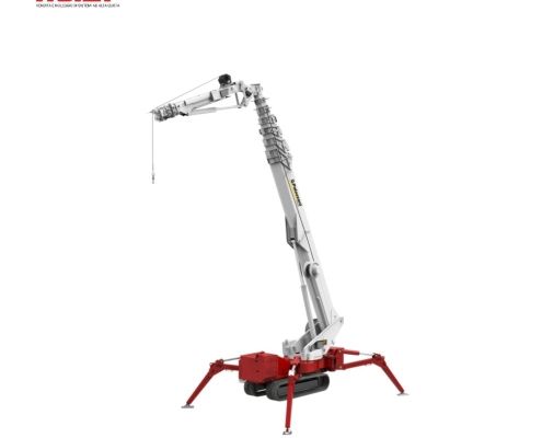 piattaforma aerea Ragno 43mt con verricello 7